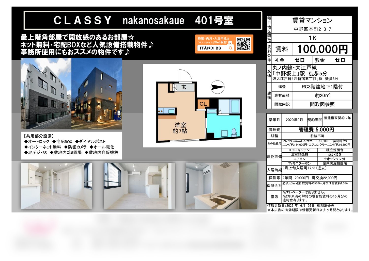 CLASSY nakanosakaue 401